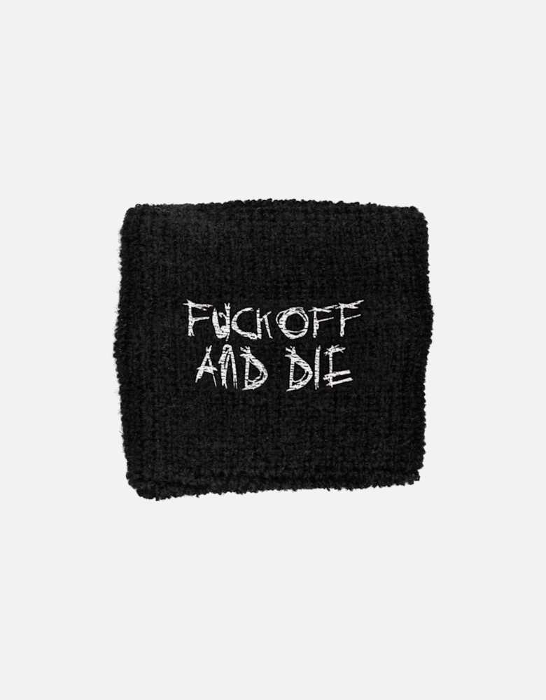 Fuck Off And Die Fabric Wristband