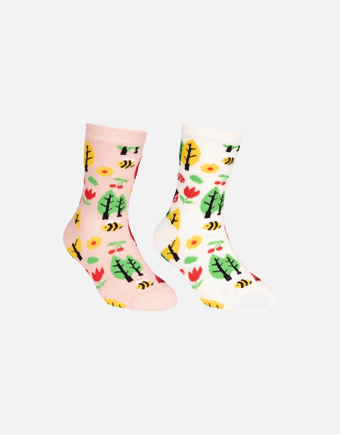 Trespass Boys White 'S Childrens/ Garden Socks (Pack Of 2) - : 12/3.5 (Older)/3 (Older)/12.5/13/13.5/1 (Older)/1.5 (Older)/2 (Older)/2.5 (Olde Size 12 Uk Child-3 Uk Kids