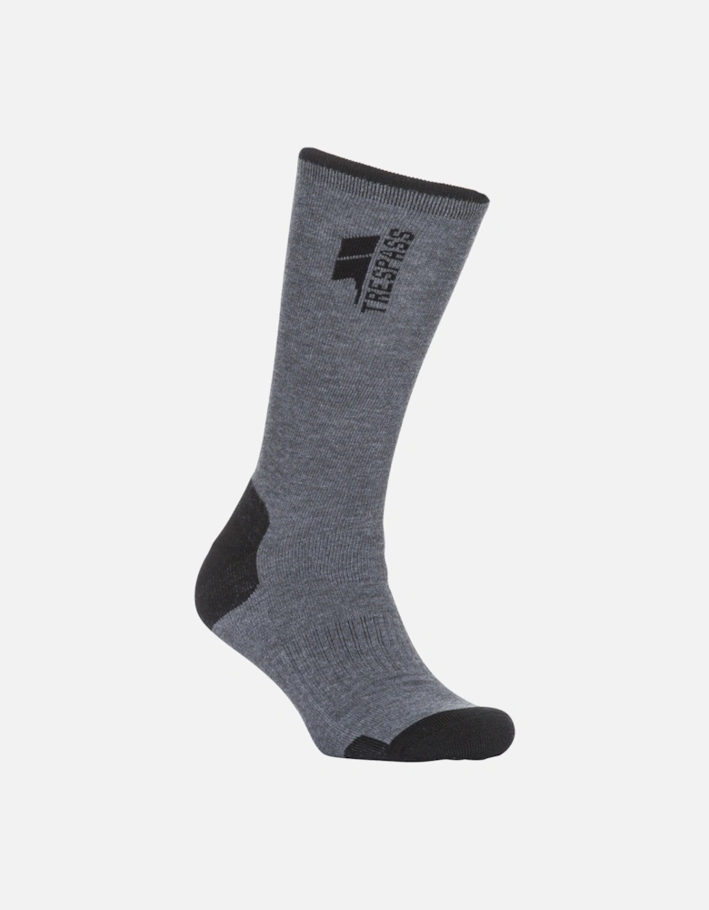 Mens Wayfarer Walking Socks - Carbon Marl - 7-11 UK