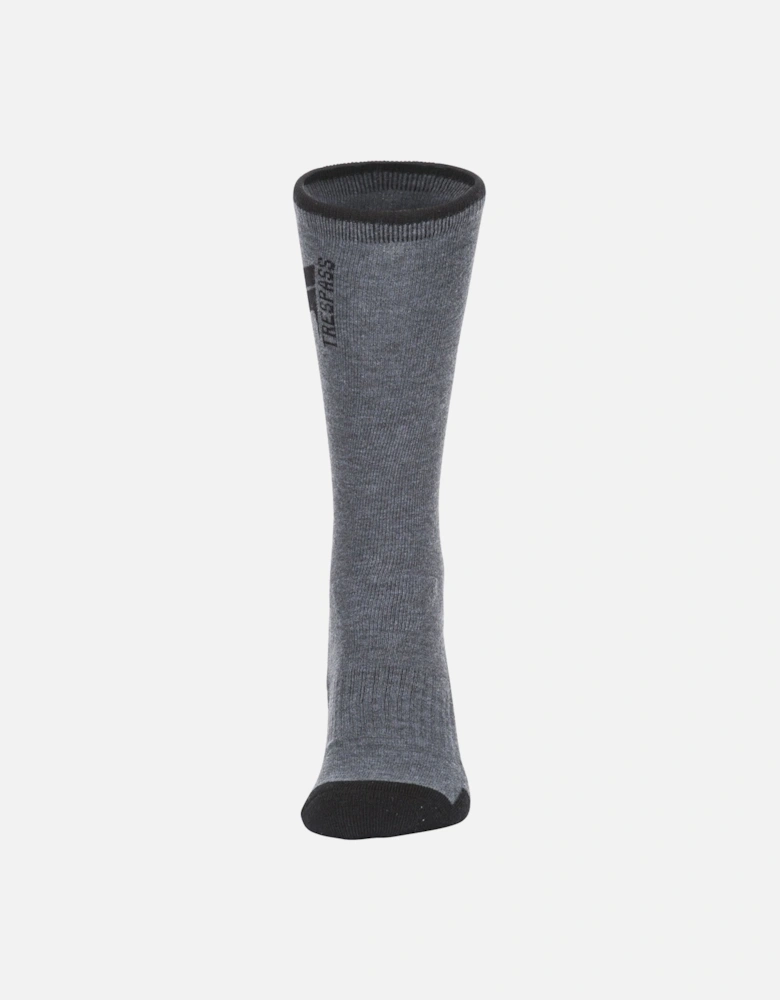 Mens Wayfarer Walking Socks - Carbon Marl - 7-11 UK