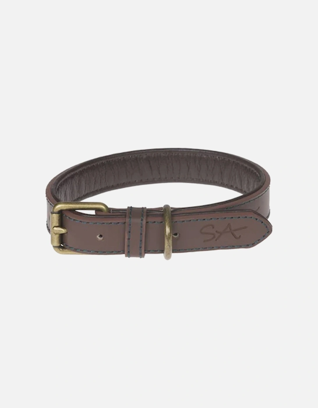 Collar Leather Stamped Medium Woof, 11 of 10