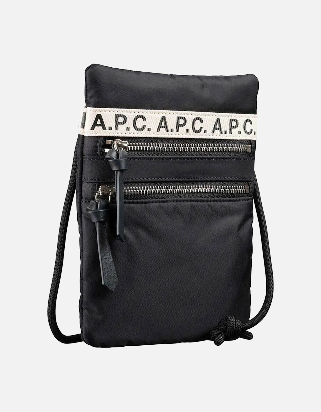 A.P.C Mens Tape Logo Pouch