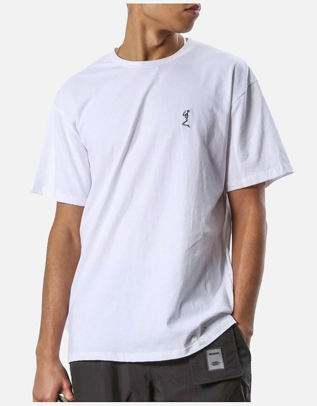 Stencil T Shirt White