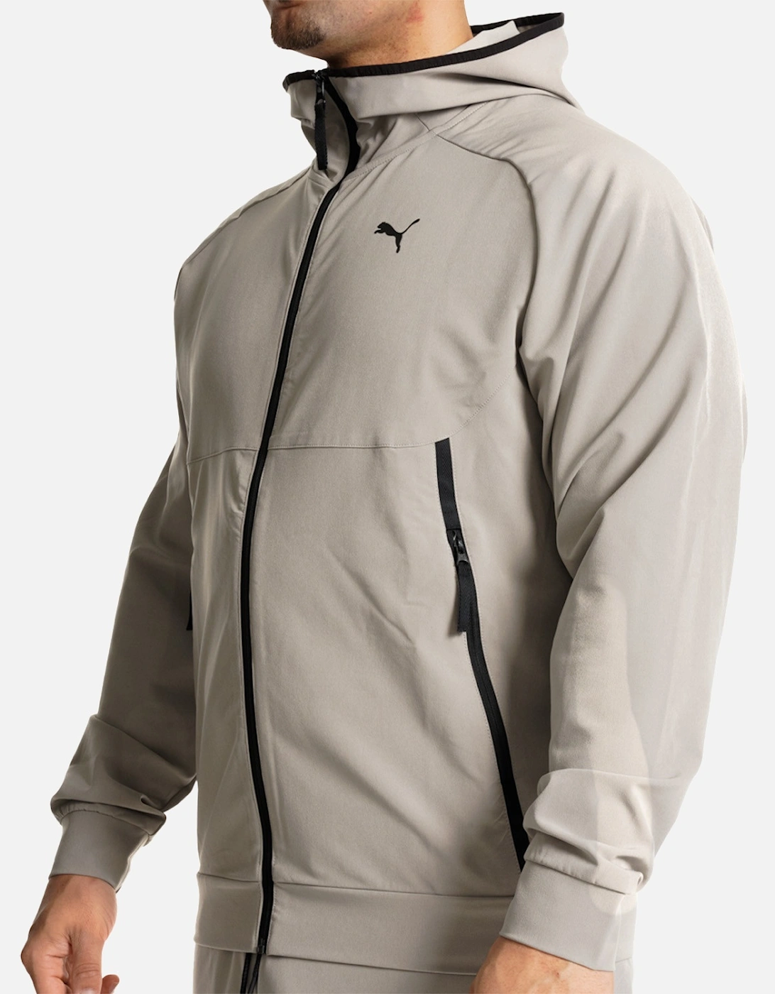 Mens Tech Track Jacket (Grey)