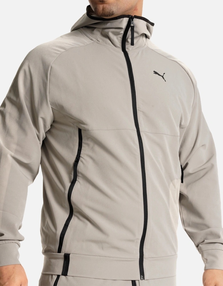 Mens Tech Track Jacket (Grey)