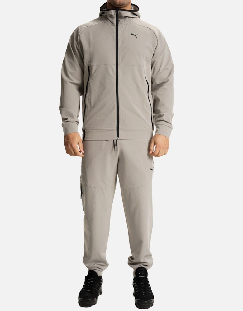 Mens Tech Track Jacket (Grey)