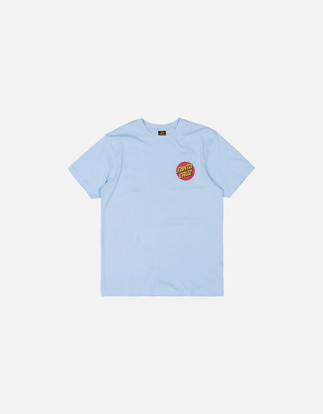 Classic Dot Chest T-Shirt - Sky Blue