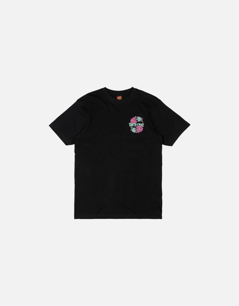 Dressen Rose Crew Two T-Shirt - Black