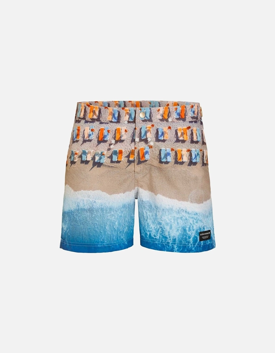 Stunning Sunbeds & Surf Print Swim Shorts, Multi, 6 of 5