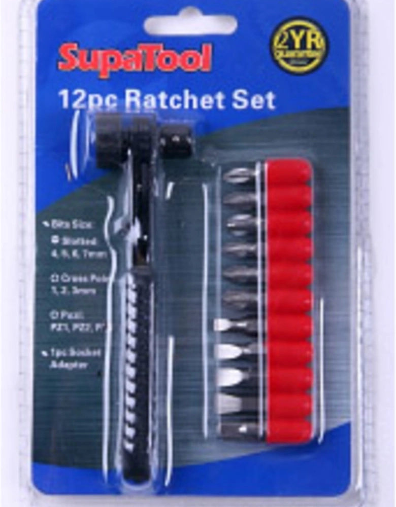 Ratchet Screwdriver Set (Pack of 12)