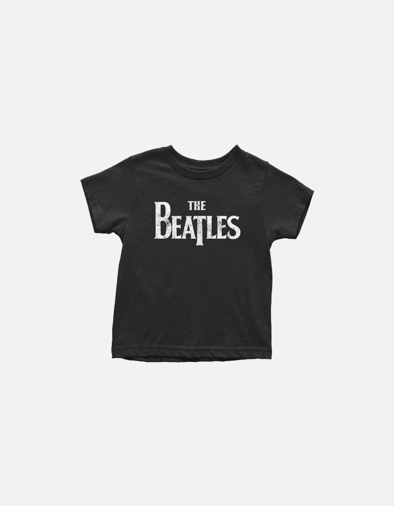 Childrens/Kids Drop T Logo T-Shirt