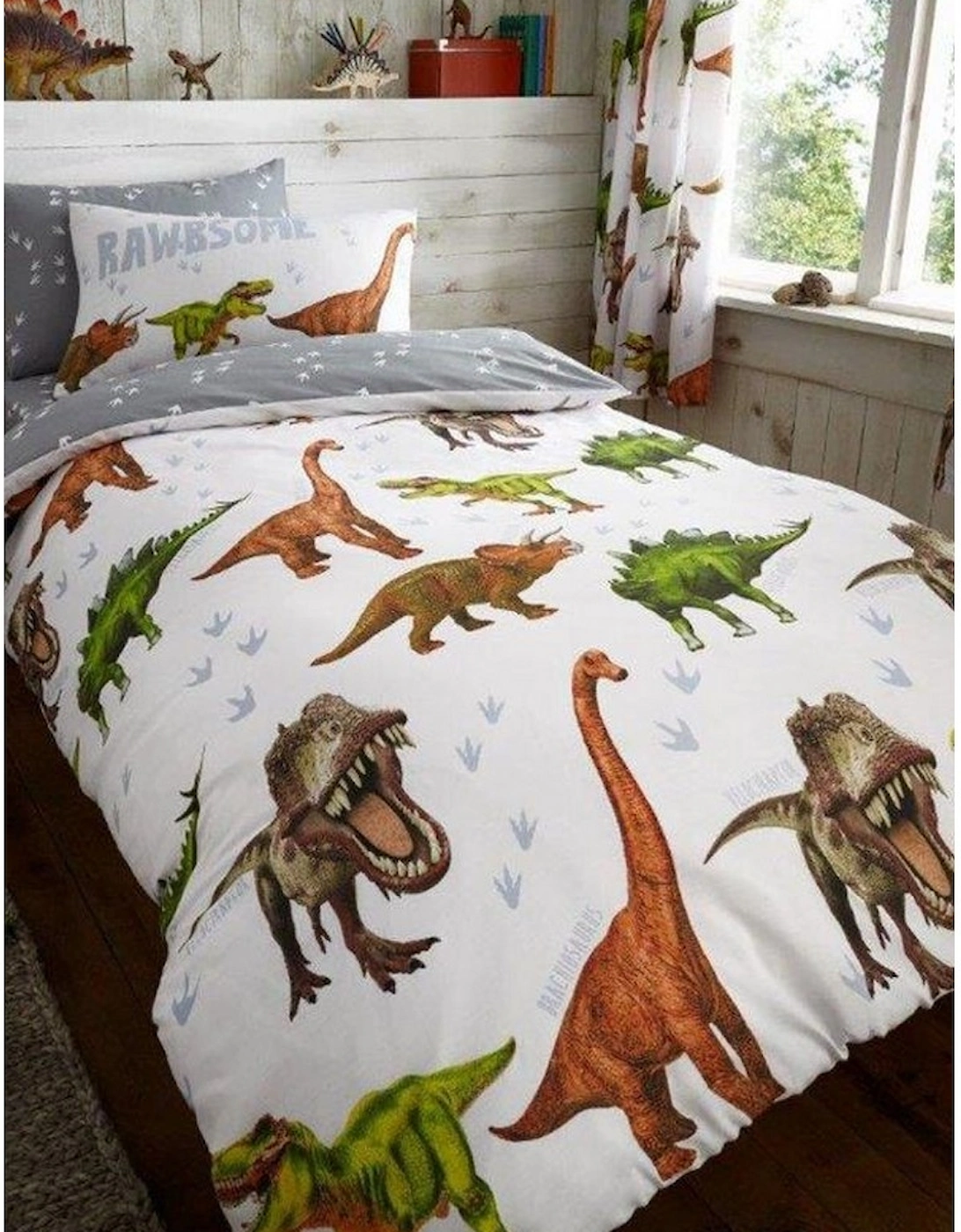 Rawrsome Dinosaur Fitted Bed Sheet Set