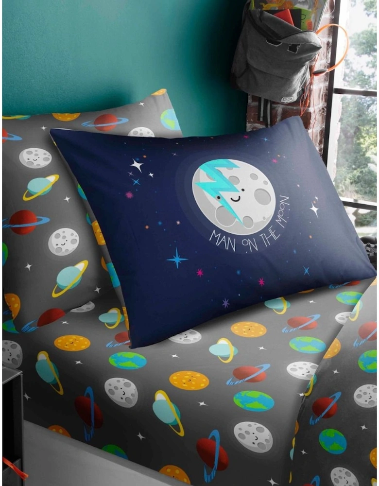 Space Fitted Sheet Set