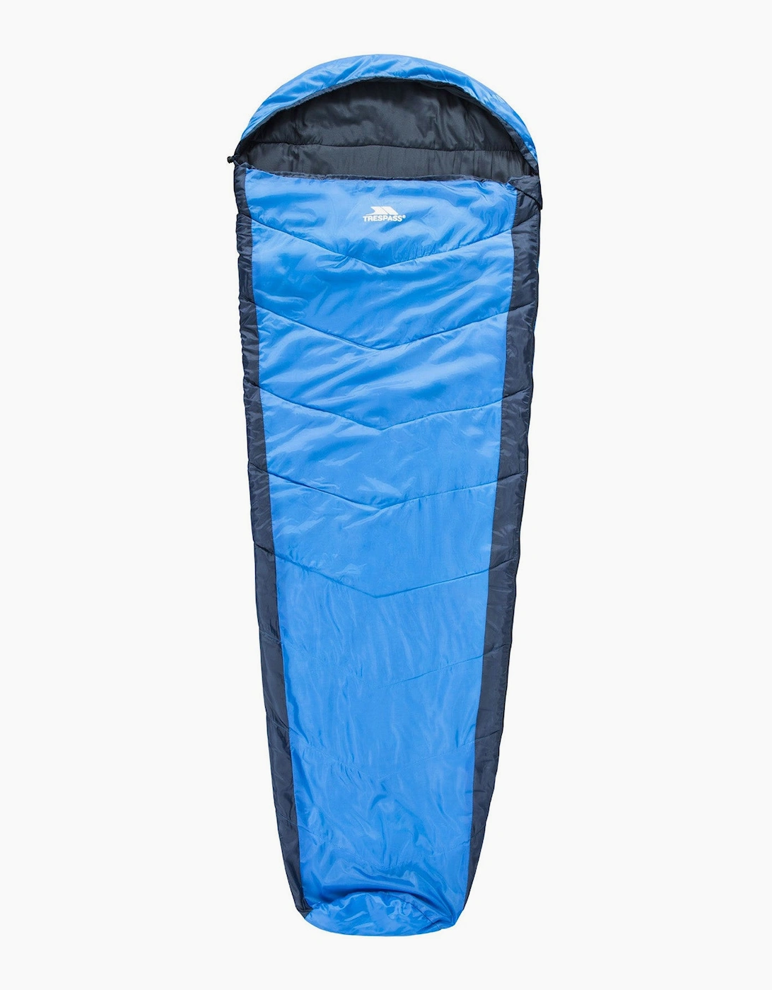 Trespass Unisex Blue Adults Doze 3 Season Water Repellent Camping Sleeping Bag - Size: One Size