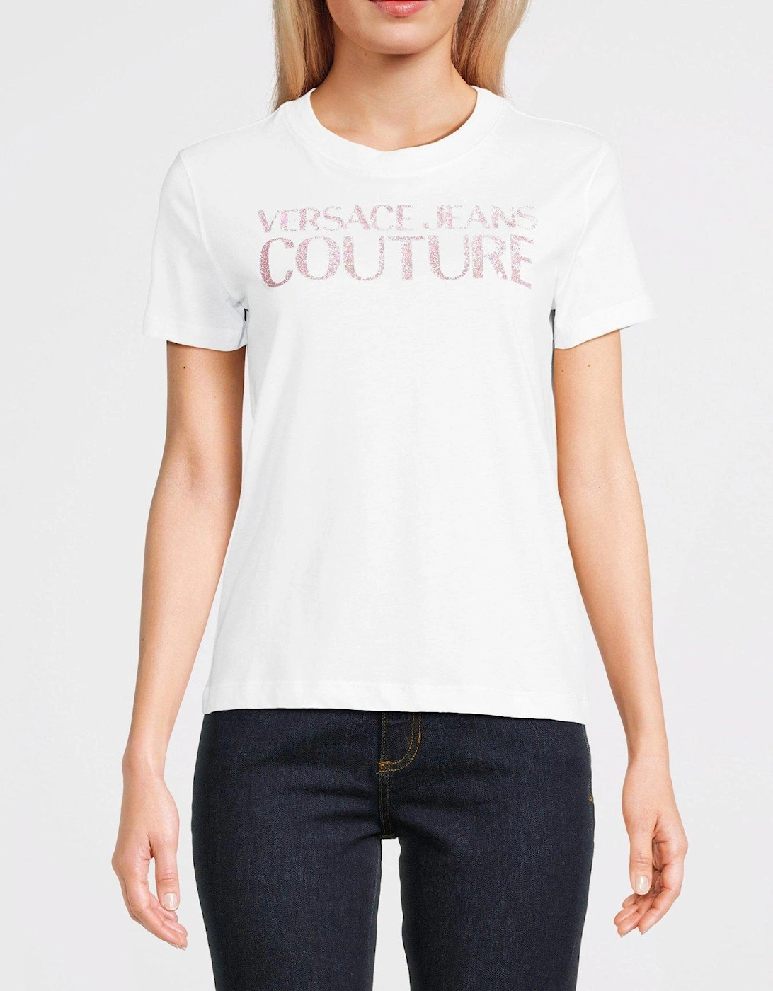 Jeans Couture GUMMY GLITTER LOGO T-SHIRT, 2 of 1