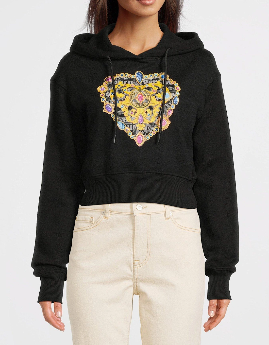 Heart Couture Overhead Hoodie - Black , 2 of 1