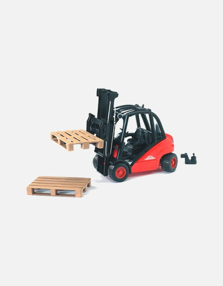 Linde H30D Forklift with Pallets