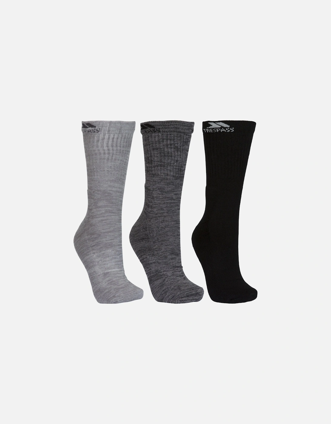 Mens 3 Pack Jackbarrow Everyday Mid Length Socks - Multi - 7-11 UK, 3 of 2