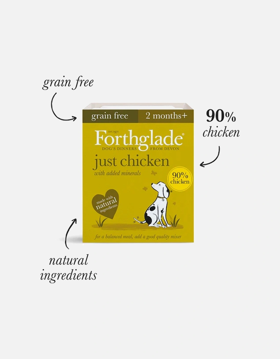 Just Chicken Natural Wet Dog Food