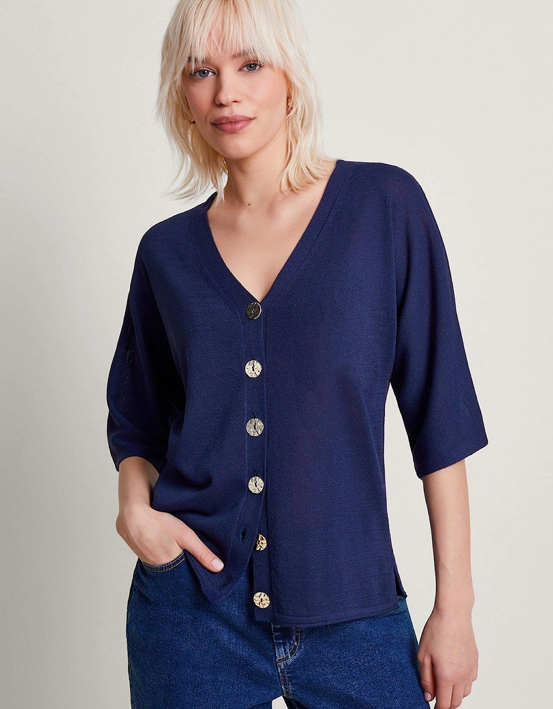 Bea Button Cardigan, 2 of 1