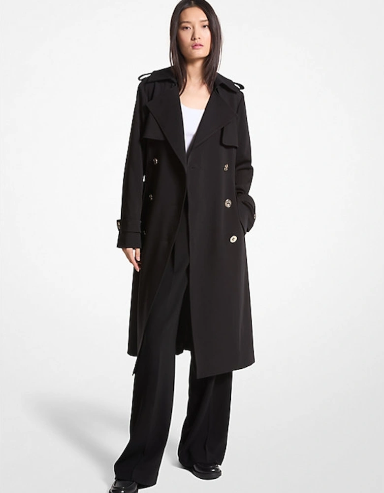 Woven Trench Coat