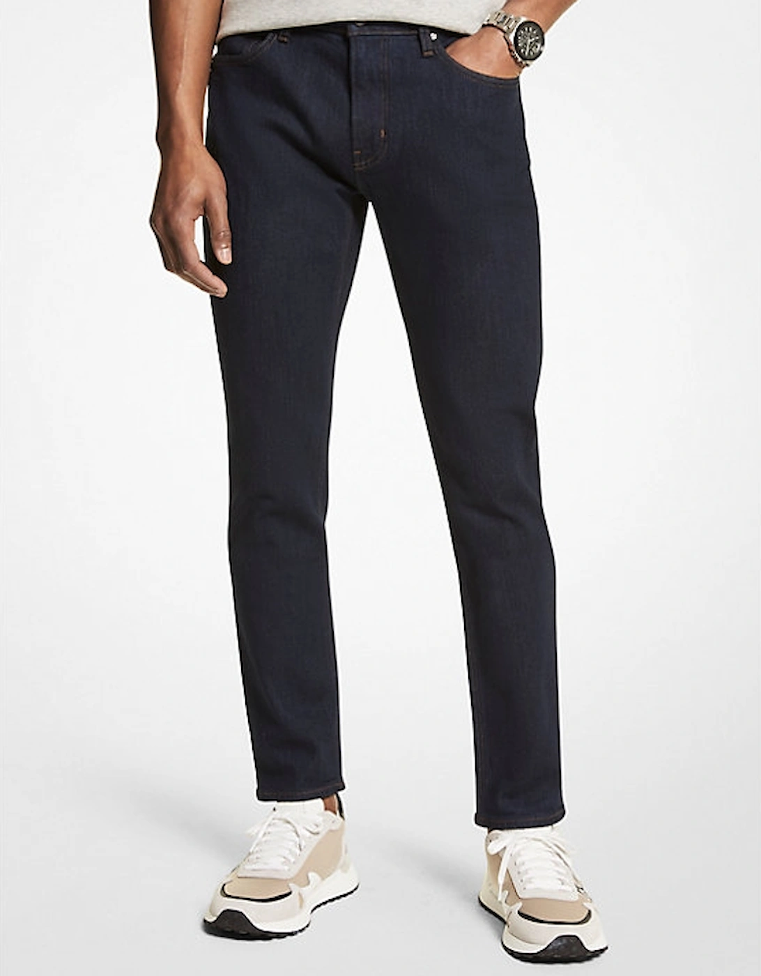 Slim-Fit Stretch-Denim Jeans, 3 of 2