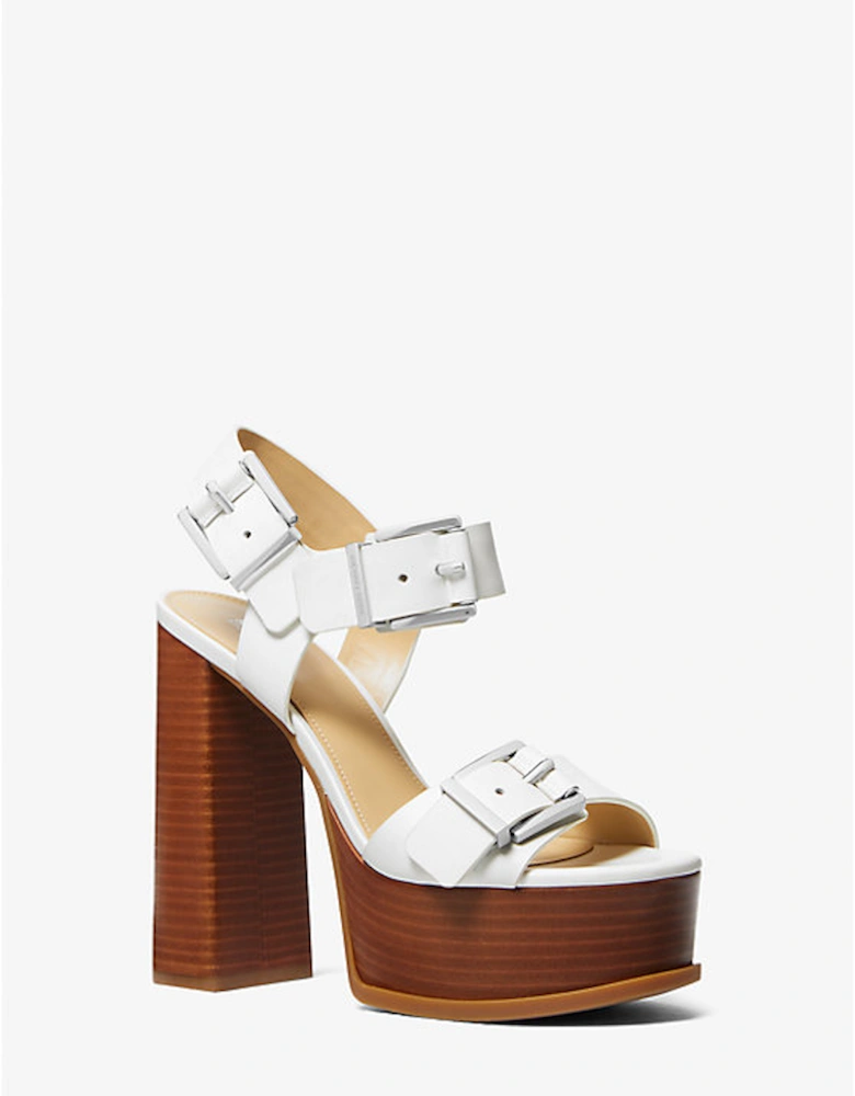 Colby Leather Platform Sandal