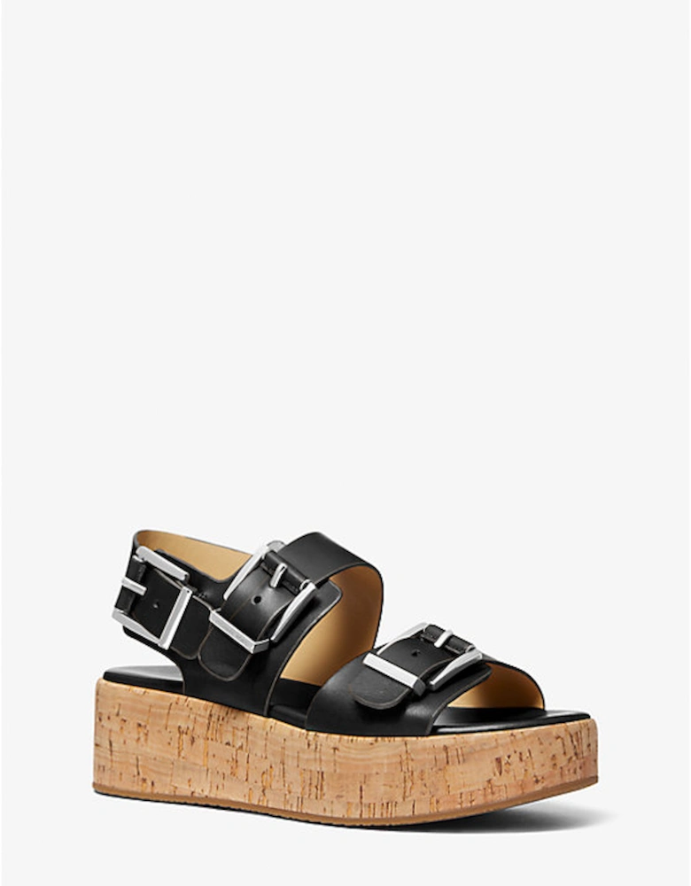 Colby Leather Flatform Sandal