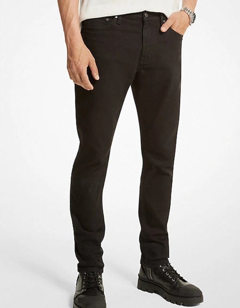 Slim-Fit Stretch-Cotton Jeans