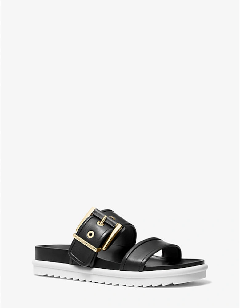 Colby Leather Slide Sandal