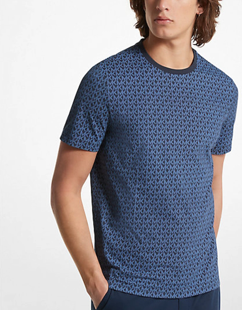 Signature Logo Print Cotton T-Shirt