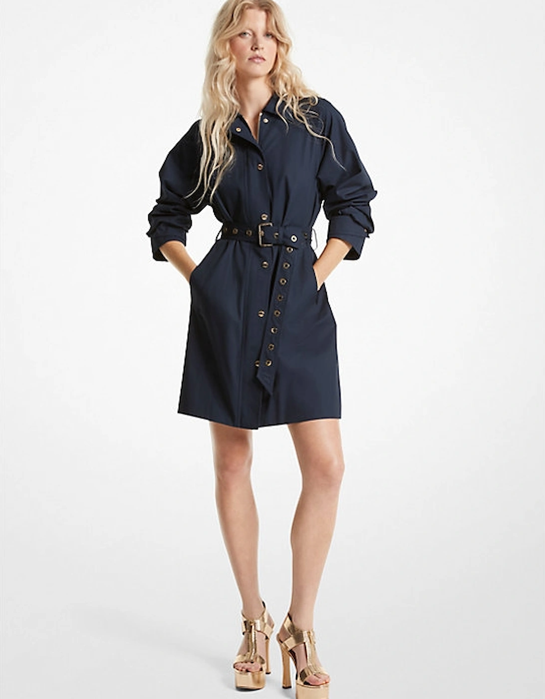 Cotton Twill Trench Coat, 3 of 2