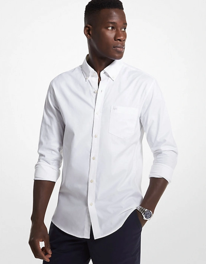 Stretch Cotton Oxford Shirt