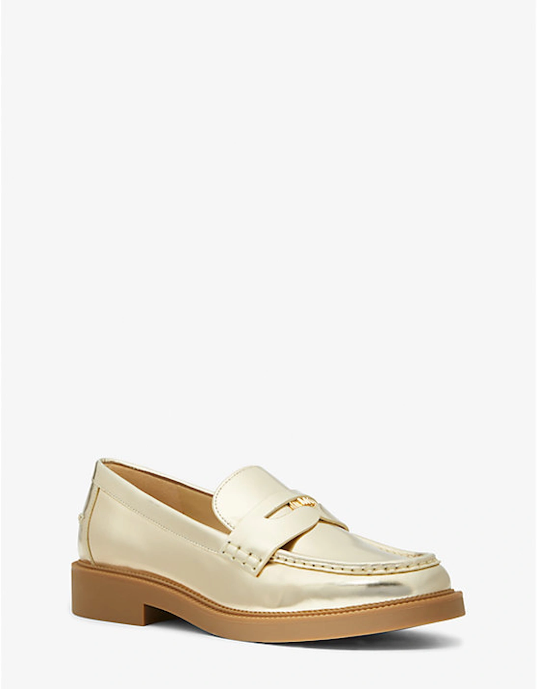 Eden Metallic Leather Loafer, 2 of 1