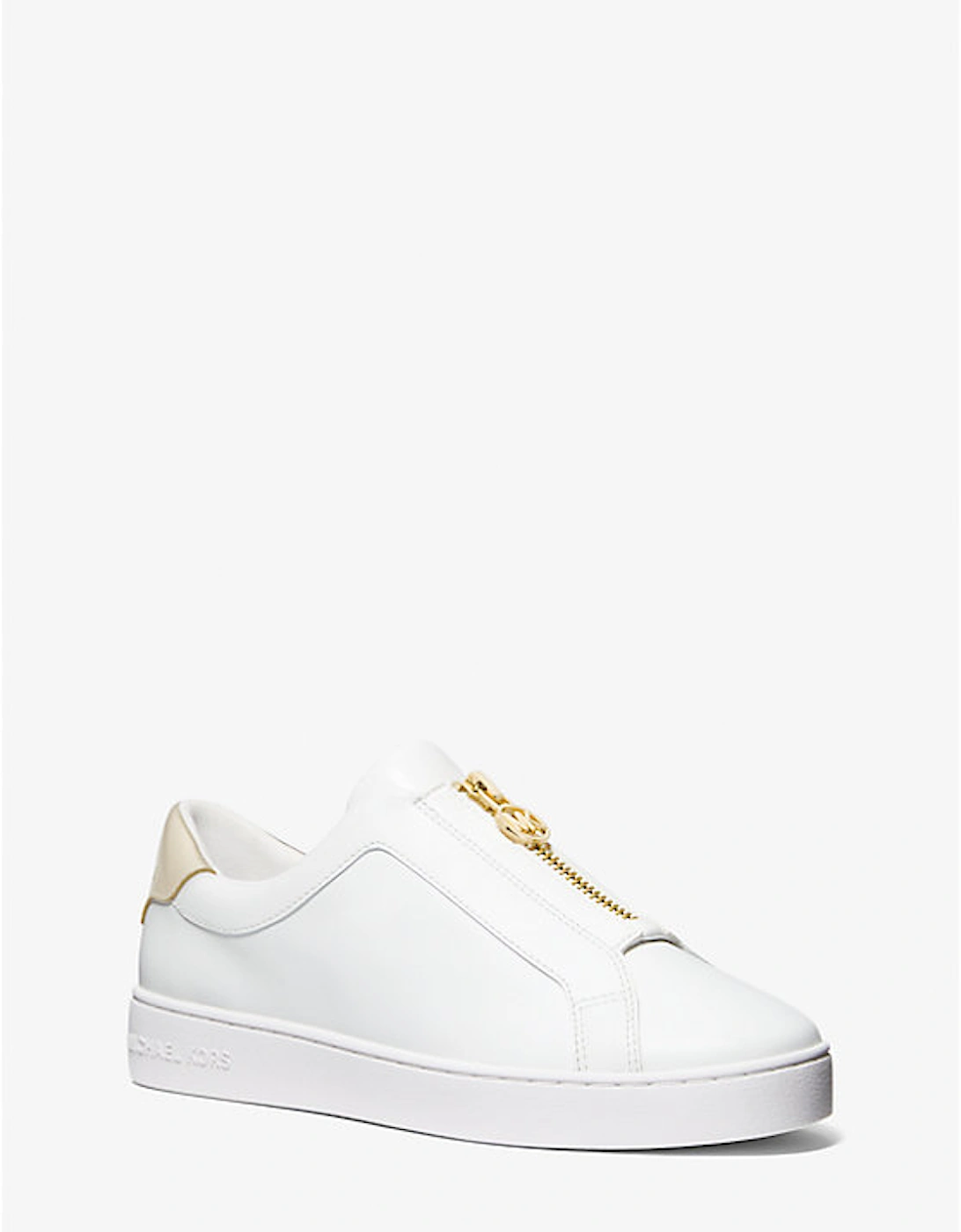 Keaton Leather Zip-Up Sneaker, 2 of 1