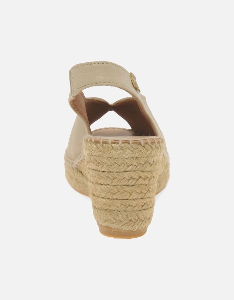 Laila Womens Wedge Heel Espadrille Sandals