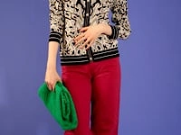 Eco-Friendly Banana Peel Cardigan in Black