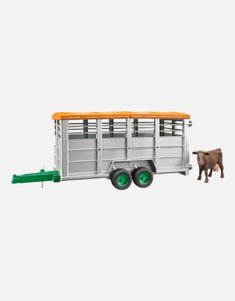 Livestock Trailer with Cow