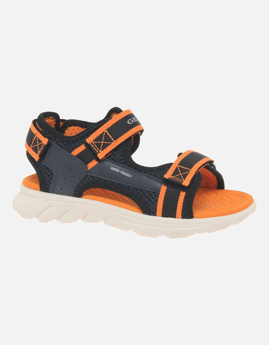 Geox Boy's Junior Airdyum Boys Sandals - Black - Size, 11.5/F (Standard)