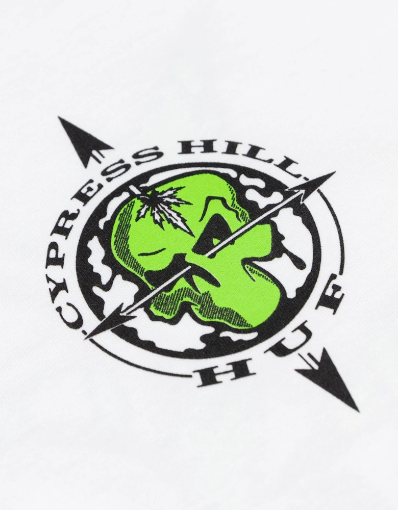 x Cypress Hill Cypress Triangle T-Shirt - White