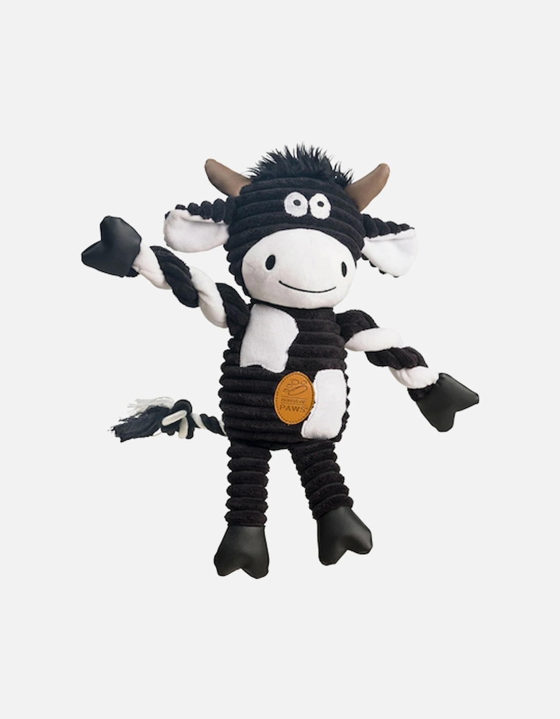 House Of Paws Jumbo Cord Toy Cow, 2 of 1