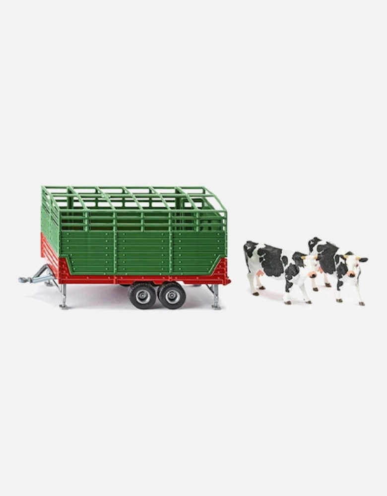 Livestock Trailer with Cows