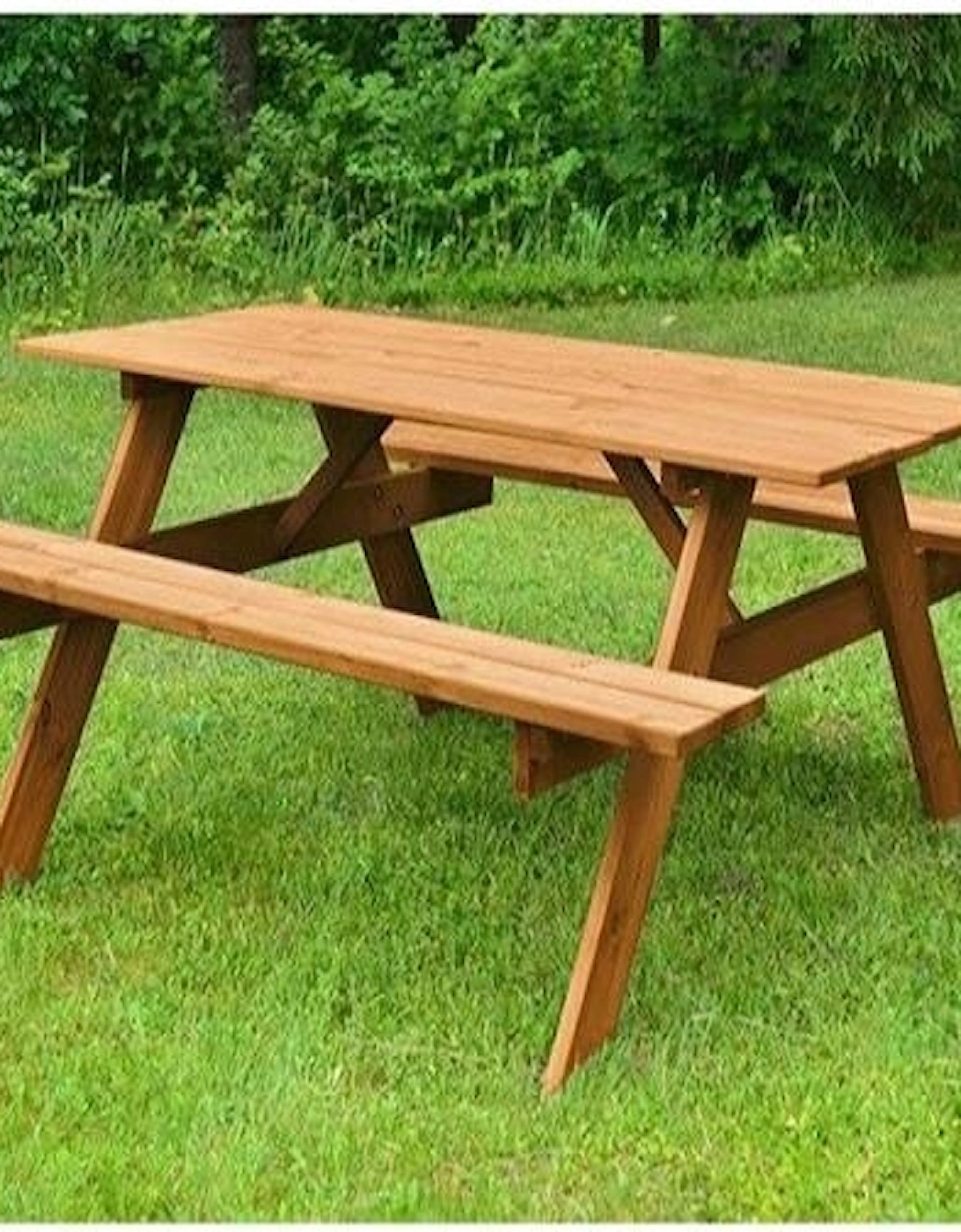 Picnic Table Brown, 3 of 2