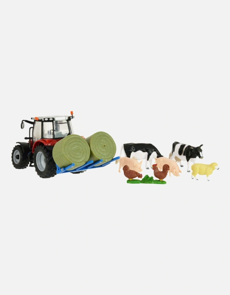 Britains Massey Ferguson 5612 Tractor Playset