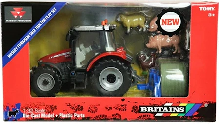 Britains Massey Ferguson 5612 Tractor Playset