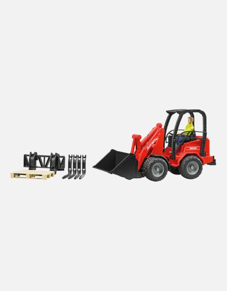 Schaffer Compact Loader with Figure & Accessories