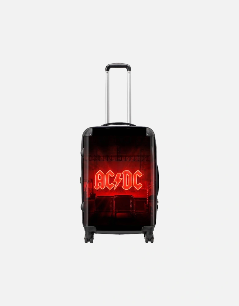 Power Up AC/DC Logo Hardshell 4 Wheeled Suitcase