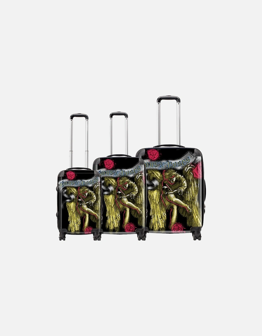 Illusion Guns N Roses Hardshell 4 Wheeled Cabin Bag