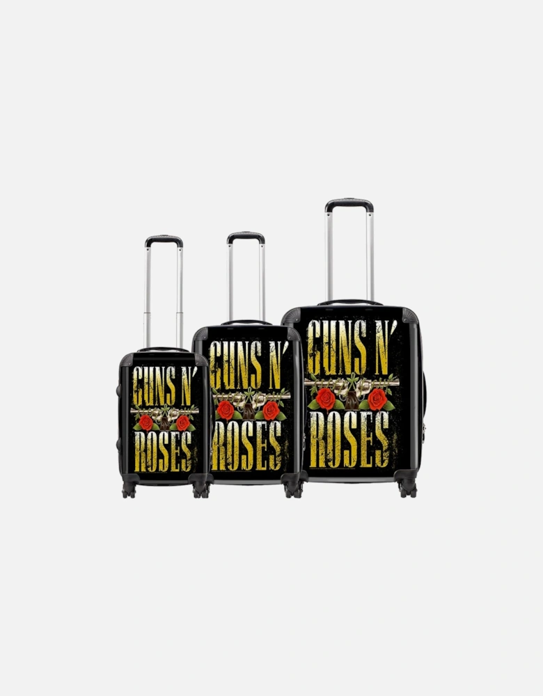 Guns N Roses Logo Hardshell 4 Wheeled Cabin Bag