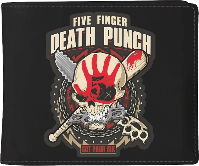 Got Your Six Five Finger Death Punch Wallet